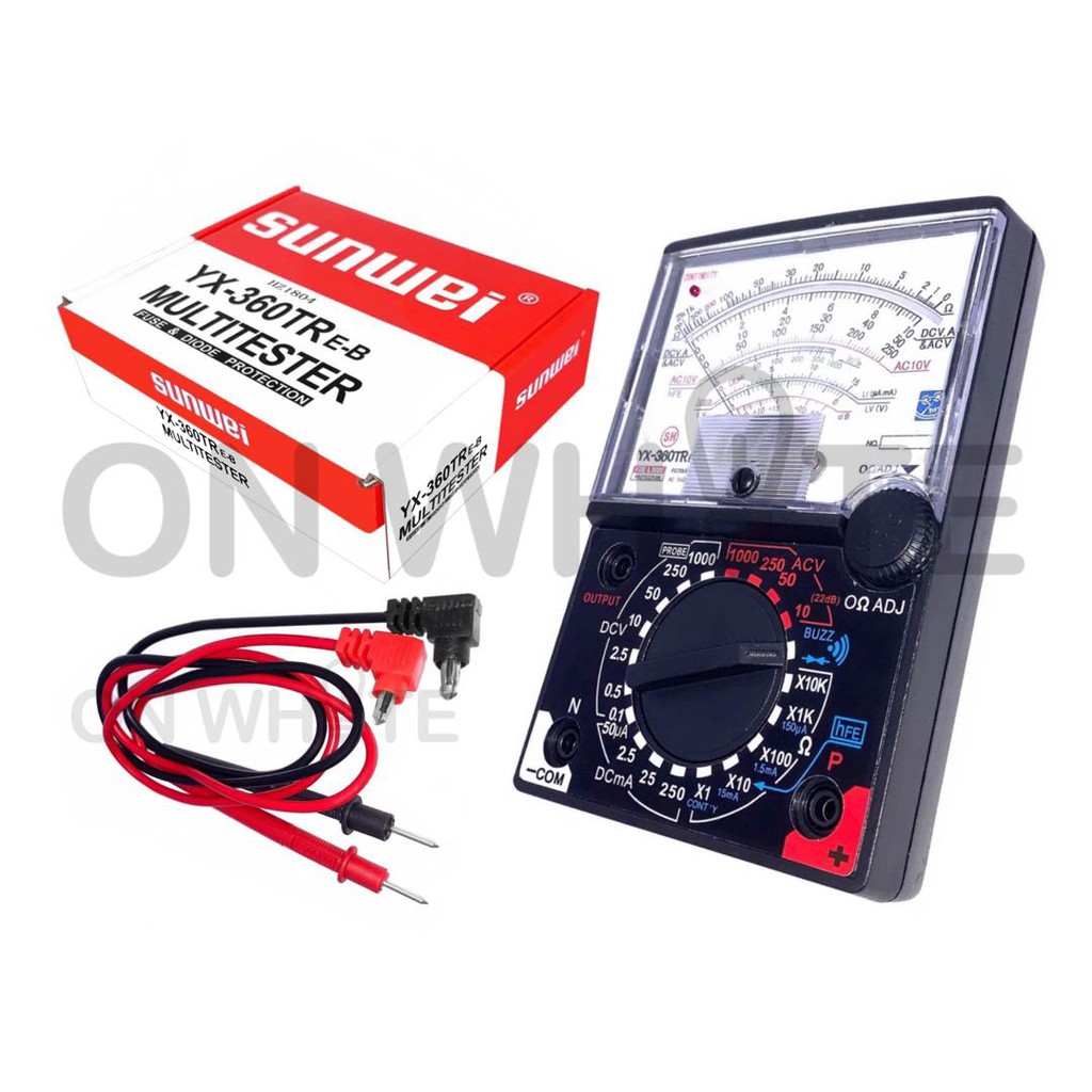 YX360TR Analog Multimeter Multi Meter Tester With Buzzer Analogue