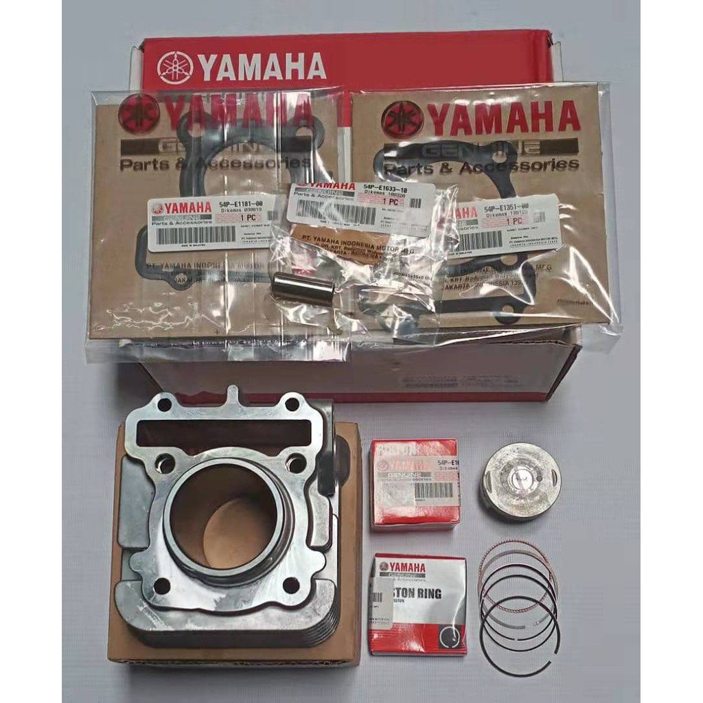 Yamaha Egos Fi Fuel Injection Cylinder Block Complete Set Oe