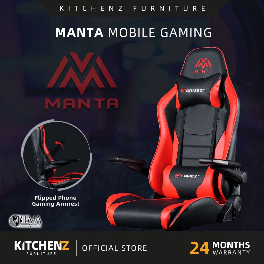 GTGAMEZ MANTA Gaming Chair Ergonomic Chair Office Chair Executive
