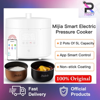 Xiaomi Mijia Electric Pressure Cooker 2.5L Multifunctional Rice Cooker  Small Hot Pot Pressure Cooker Powder Coating Smart Recipe