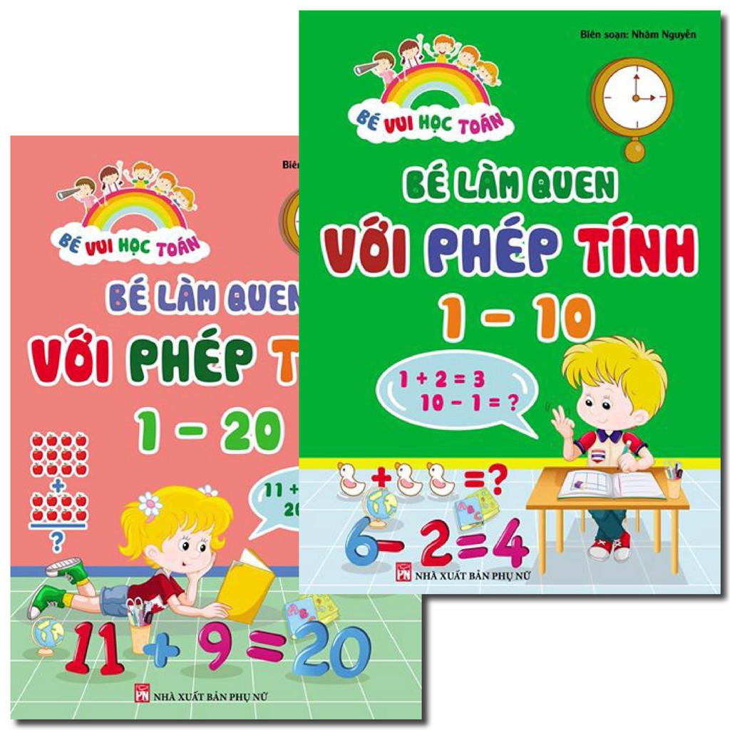 Books - Combo Children Fun Math 2 Books: Children get used to ...