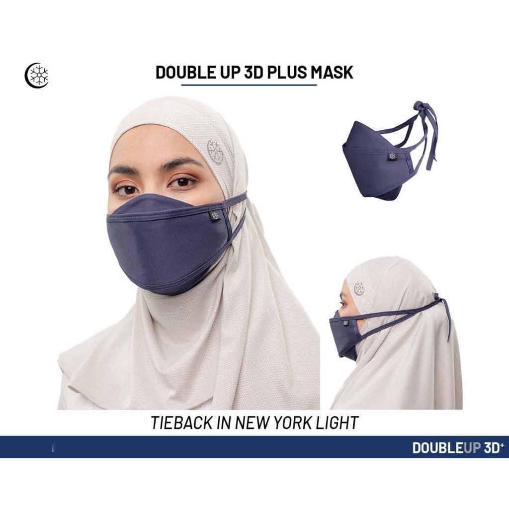 Face Mask Innersejuk Double Up 3D Inner Sejuk Facemask Original Double ...