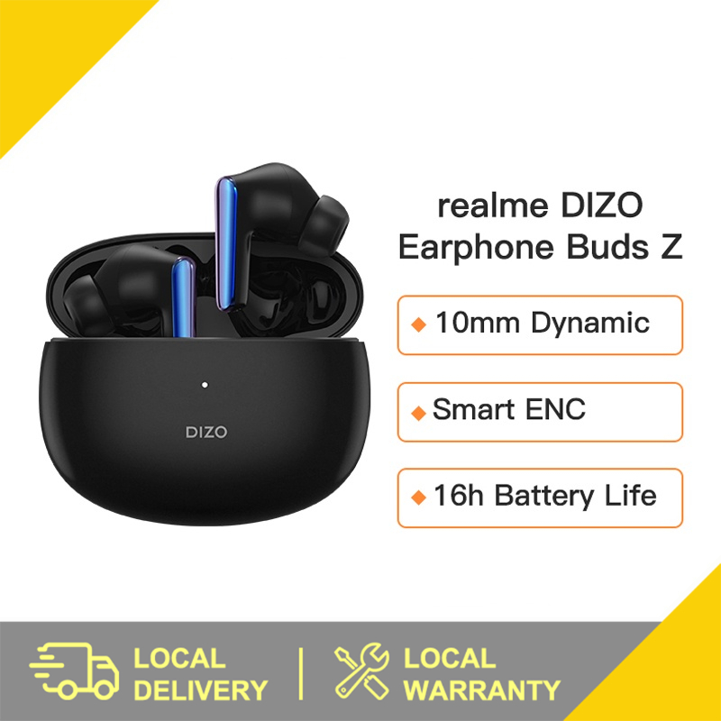 realme DIZO Buds Z DA2117 Wireless Earphones Playback Call Noise ...
