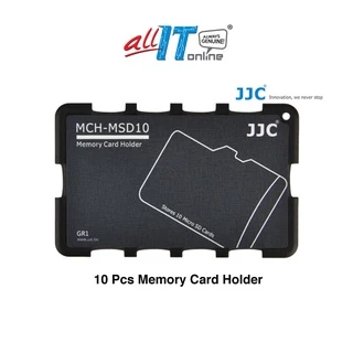 JJC (GoPro) 10pcs/ 6pcs Memory Card Holder (MCH-MSD10GR/MCH-SDMSD6GR)