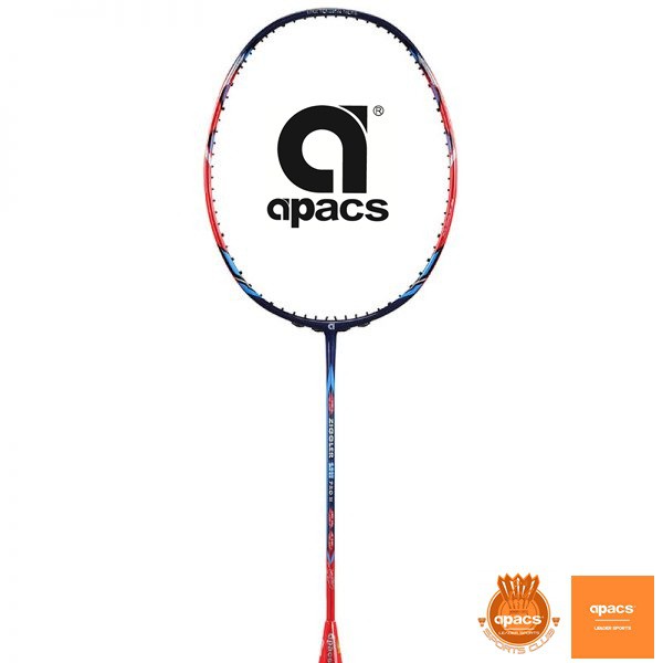 (FREE STRING &amp; GRIP) APACS BADMINTON RACKET ZIGGLER PRO LHI II