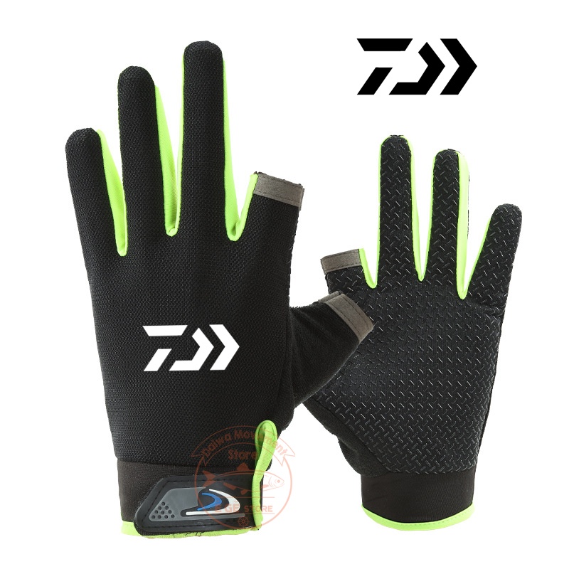 Daiwa Fishing Gloves Women Men Universal Fishing Protection Antislip