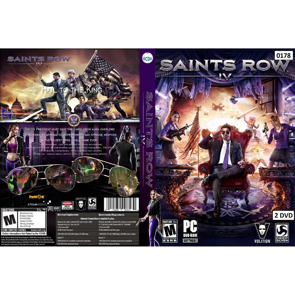 PC Saints Row IV Game of the Century Edition Shopee Malaysia