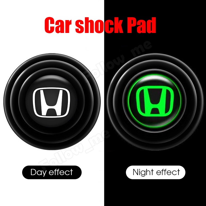 8Pcs For Honda Car Door luminous Silent Shock Absorber Damping Cushion ...