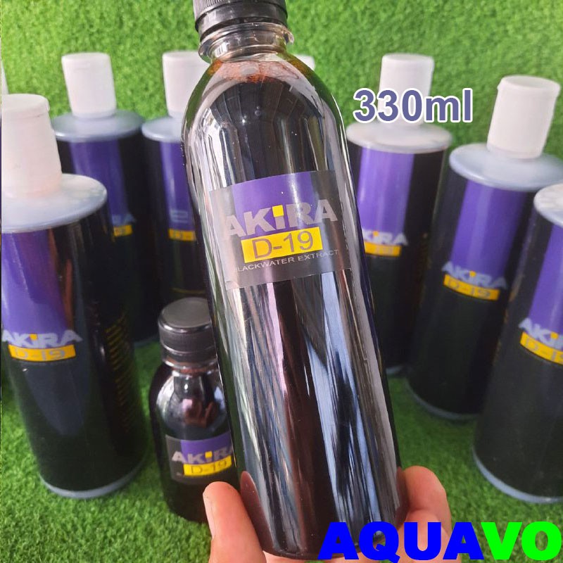 AKIRA D-19 330ml REPACK BLACKWATER EXTRACT GROOMING FOR BETTA FISH IKAN ...