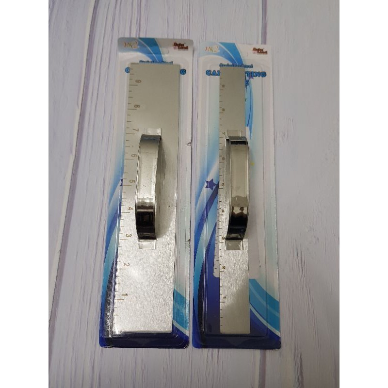 Cake Cutting Guide/ stainless steel smoother edge cake scaper with ...