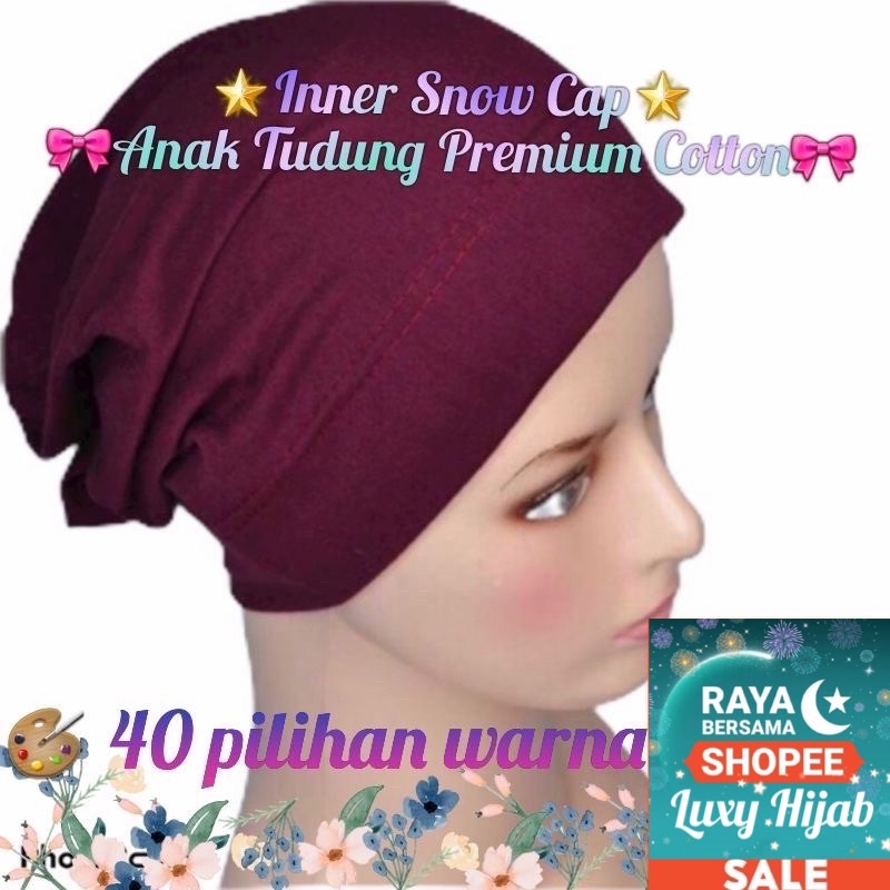 Inner Snow Cap Cotton Anak Tudung Cotton Muslimah | Shopee Malaysia