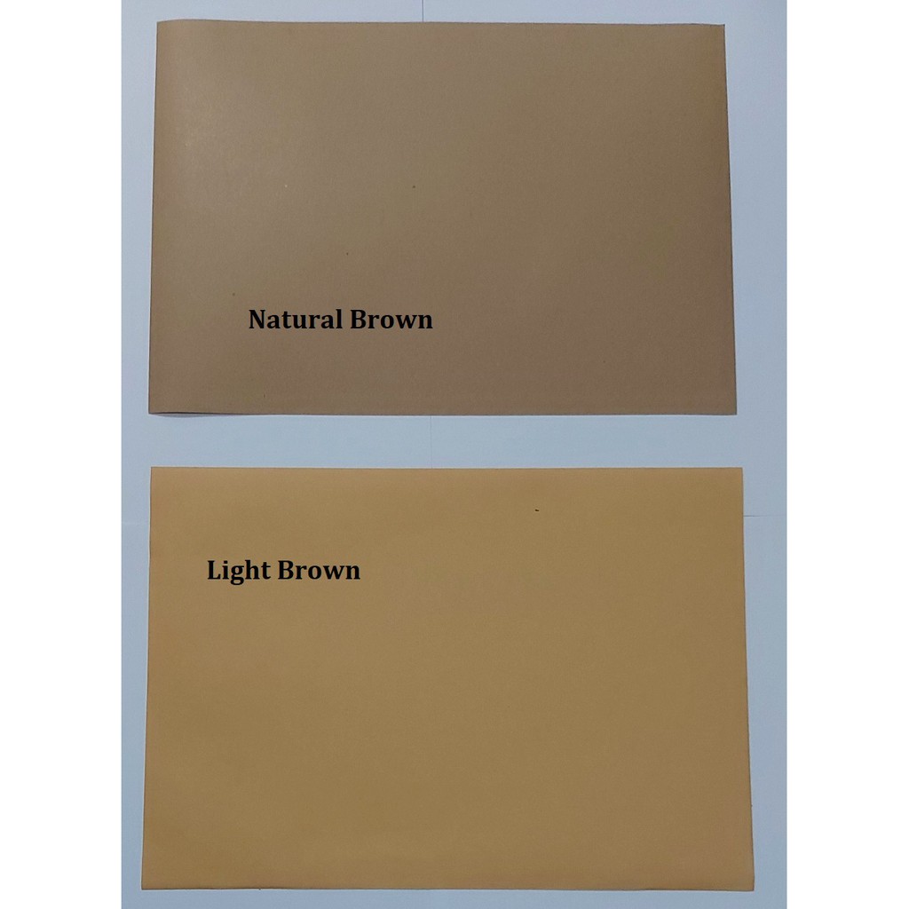 Self-adhesive kraft paper A4 210x297mm 50 sheets ribbed paper - MD