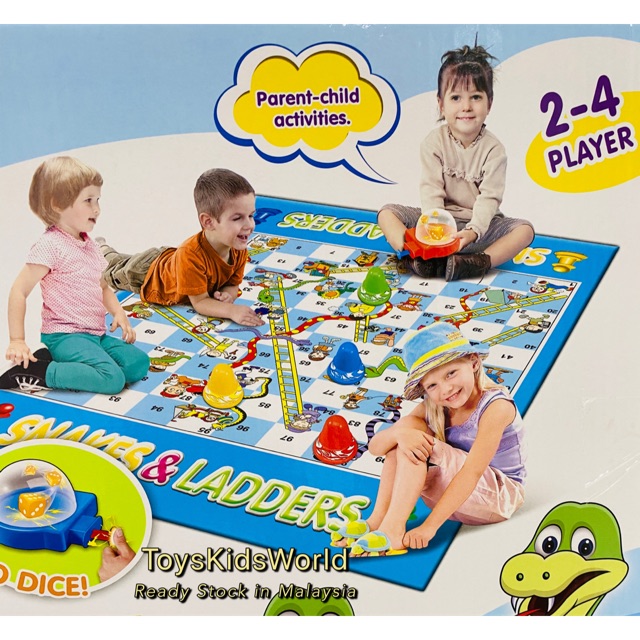 Giant Game Snakes & Ladders Games Dam Ular mainan 🔥Ready Stock 🔥 ...