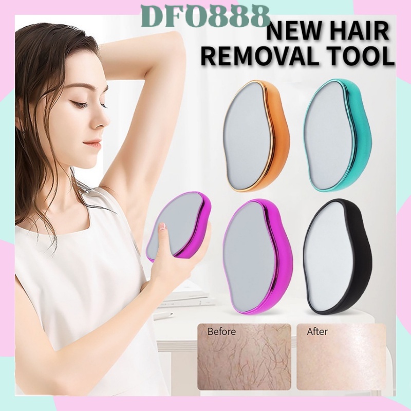 Puff Magic Nano Glass Hair Remover Eraser Beauty Painless Epilator Leg