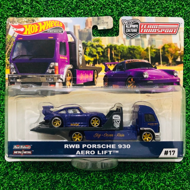 Hot Wheels newest RWB Porsche 930 Team Transport