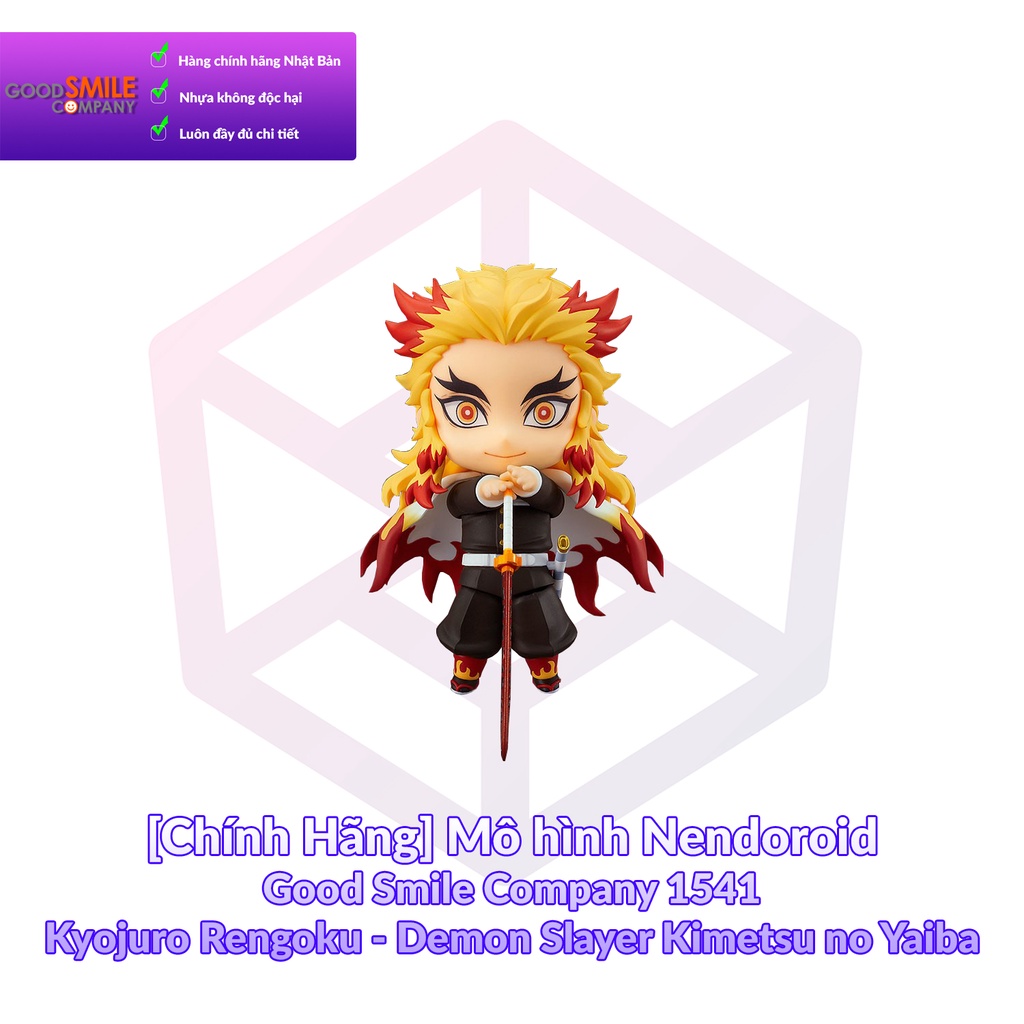 Good Smile Company Demon Slayer: Kimetsu no Yaiba - Action Figure Senjuro Rengoku Nendoroid