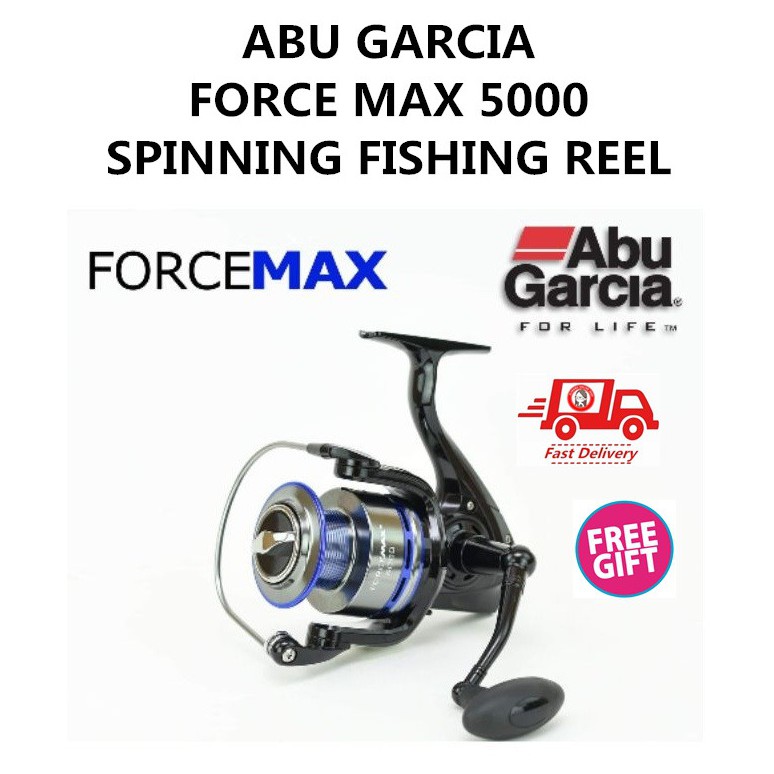 ABU GARCIA FORCE MAX 5000 SPINNING FISHING REEL