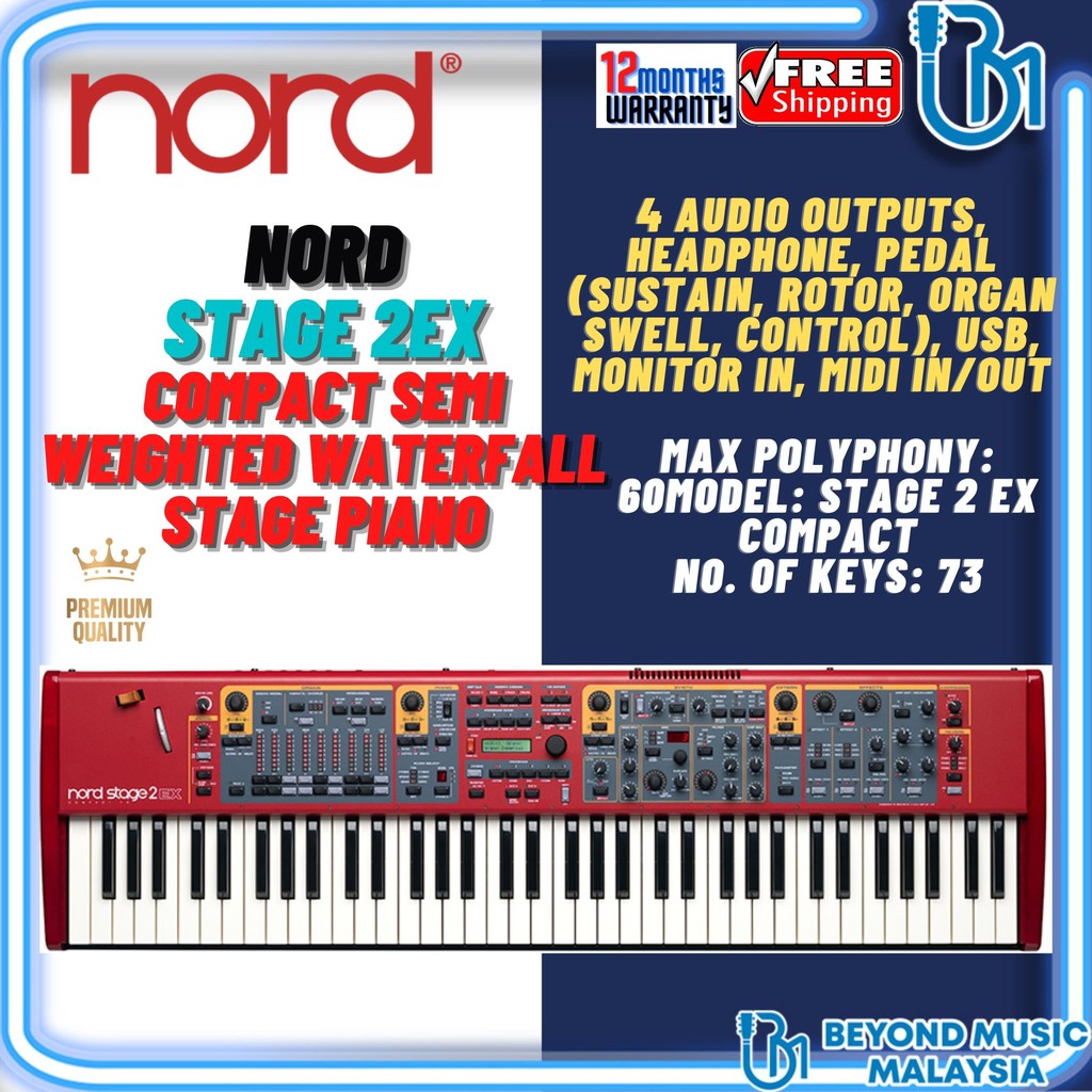 Nord stage deals 2 midi