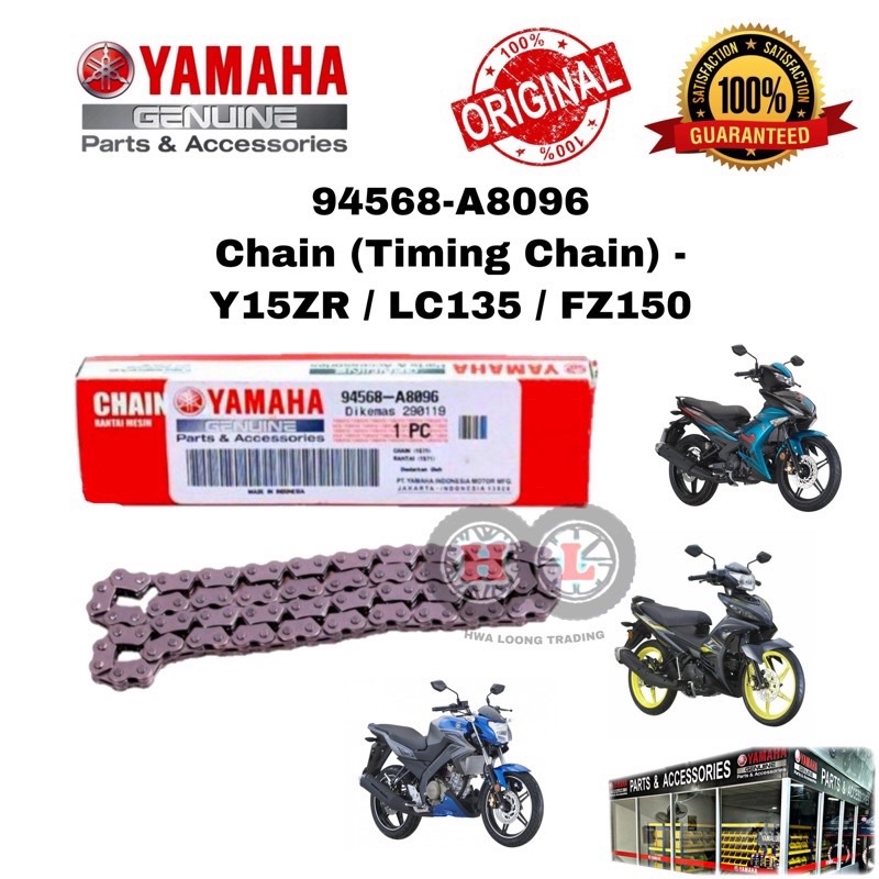 YAMAHA TIMING CHAIN LC135/Y15ZR/Y16ZR / R15 / MT15 /FZ150 Original