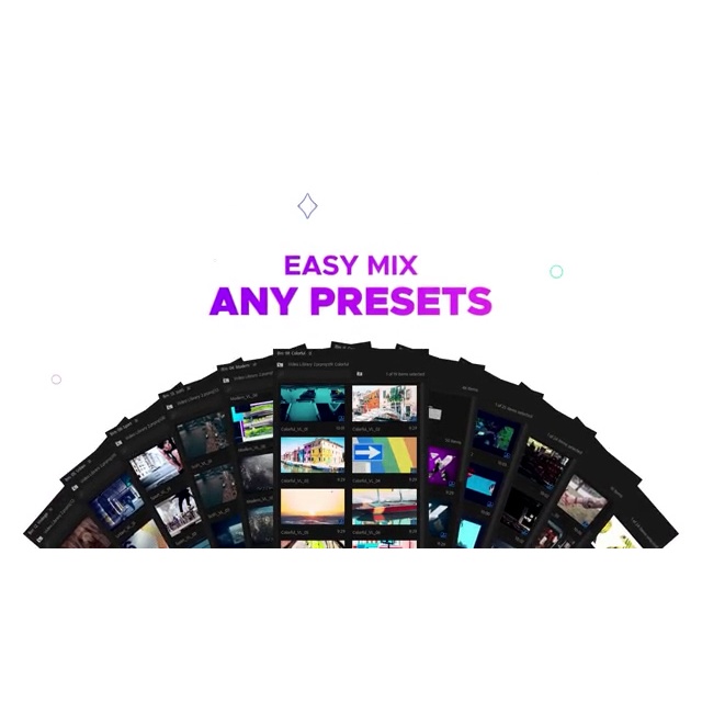 PR template - 1000 kinds of visual effects column packaging animation ...