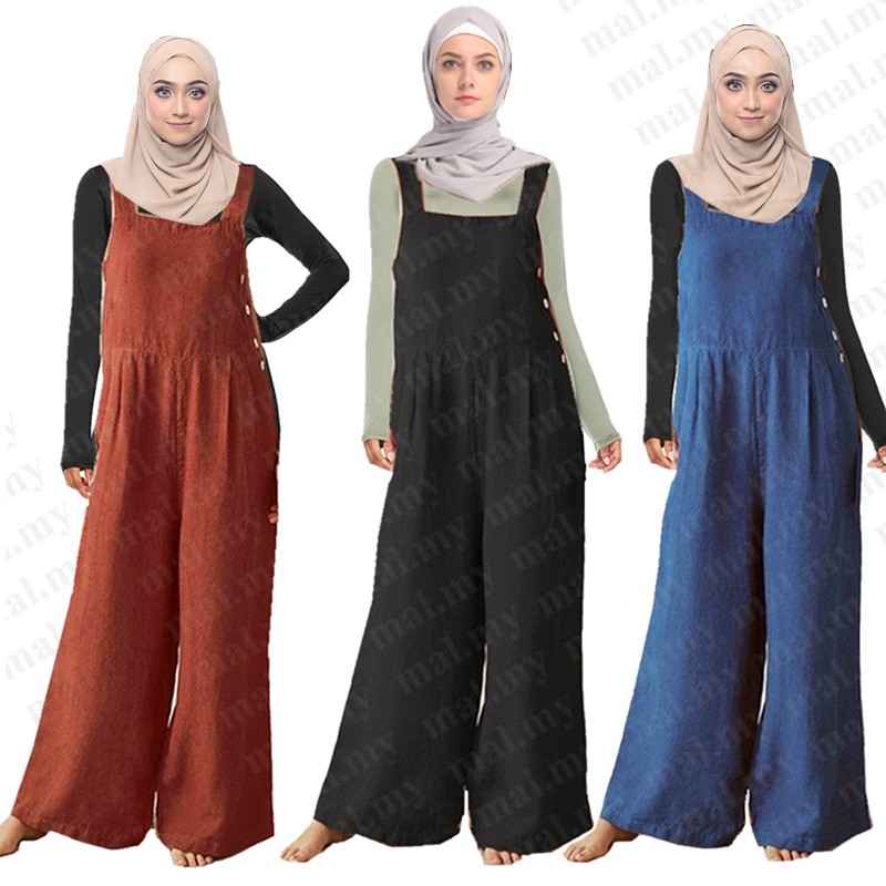 Shopee store jumpsuit muslimah