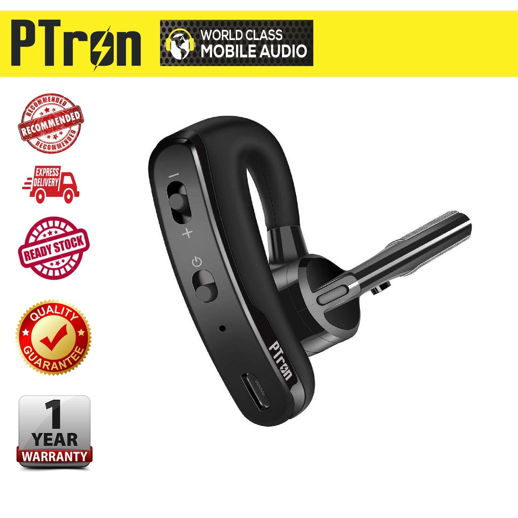 PTron Rover Wireless Headset Shopee Malaysia