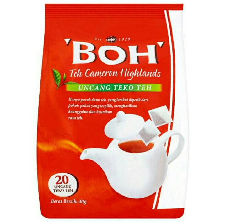 Boh teh pot bags 20's per pack | Shopee Malaysia