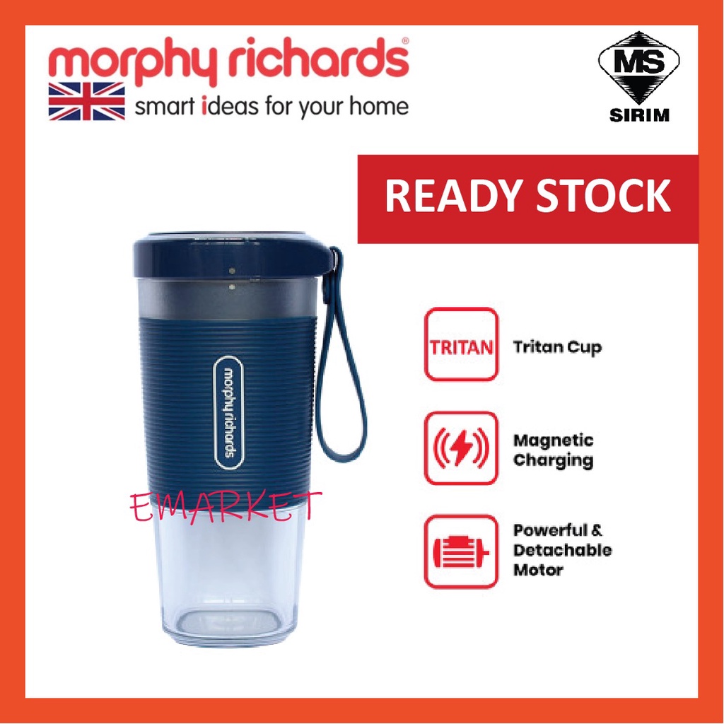 Morphy Richards Portable Blender 403PB1(Blue) Shopee Malaysia