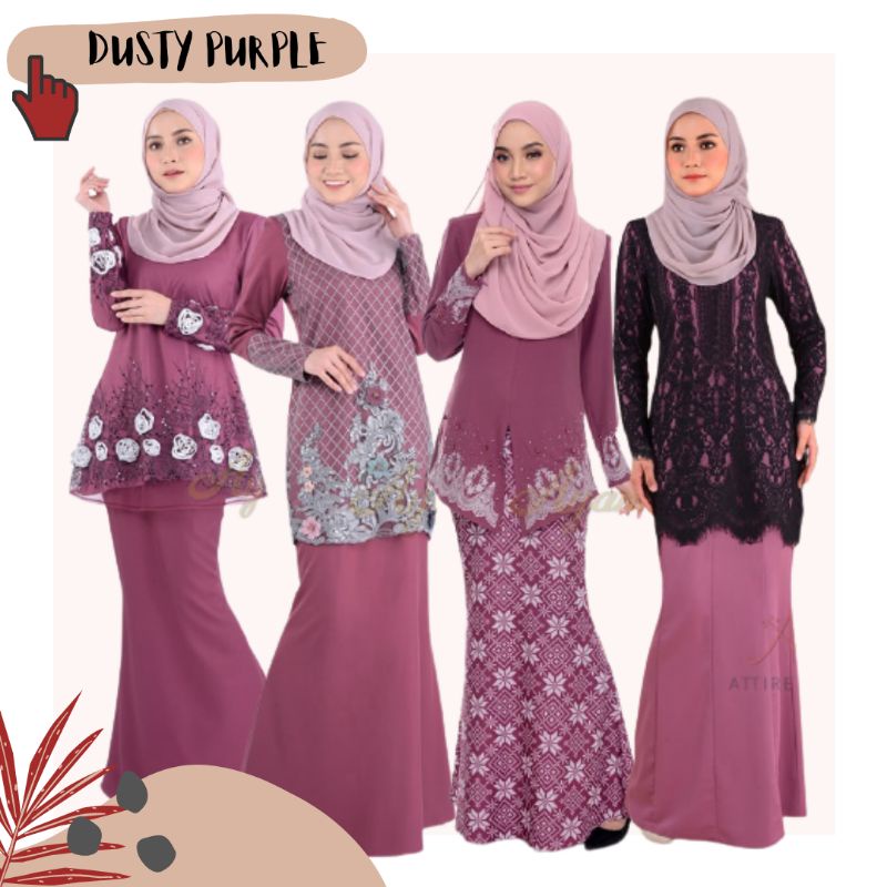 Design baju kurung outlet moden lace