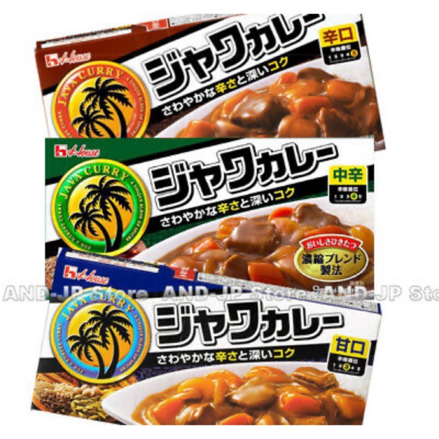 House Foods Java Curry Cube Spicy Hot Japan Japanese 185G Shopee Malaysia
