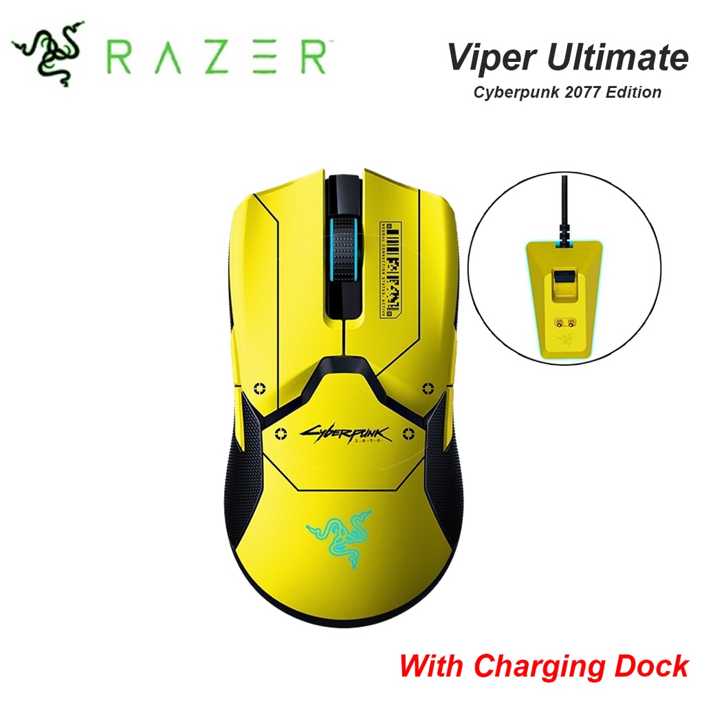 Original Razer Viper Ultimate with Charging Dock - Cyberpunk 2077 ...