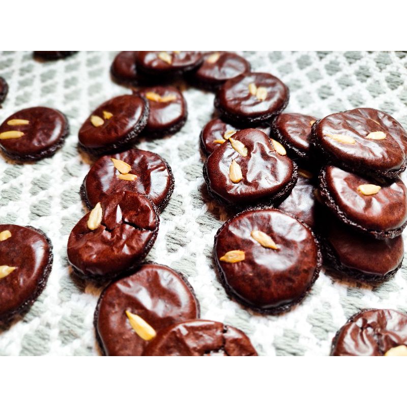 Brownies cookies crunchy!!! biskut brownies yang rangup Dan rasa