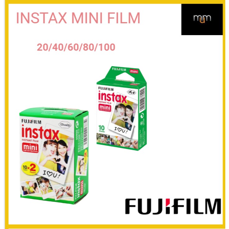 Buy Fujifilm Instax Mini Film Sheet (54 x 86 mm) Gloss Paper (60