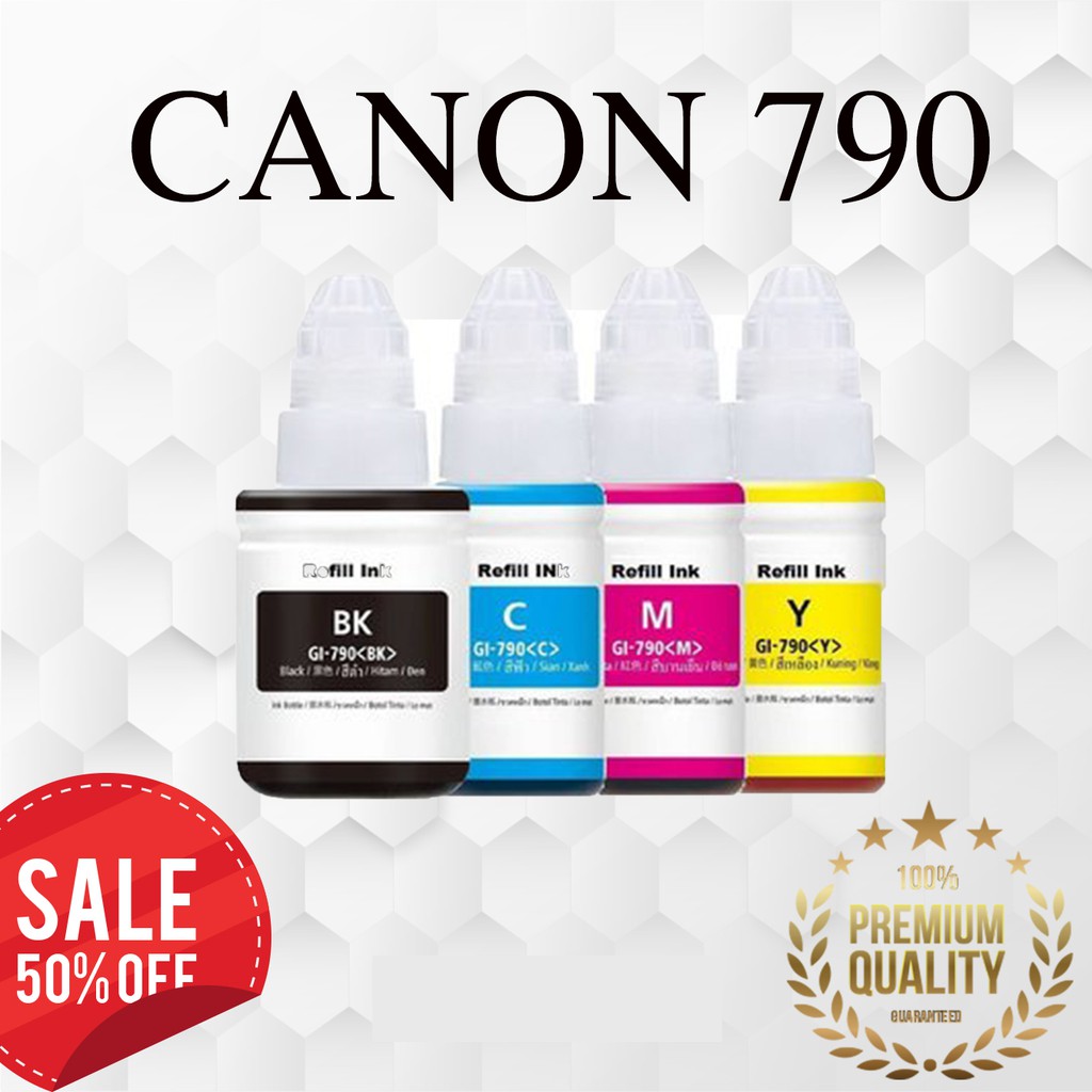 CANON Refill Ink Compatible GI-790 INK For G Series | Shopee Malaysia