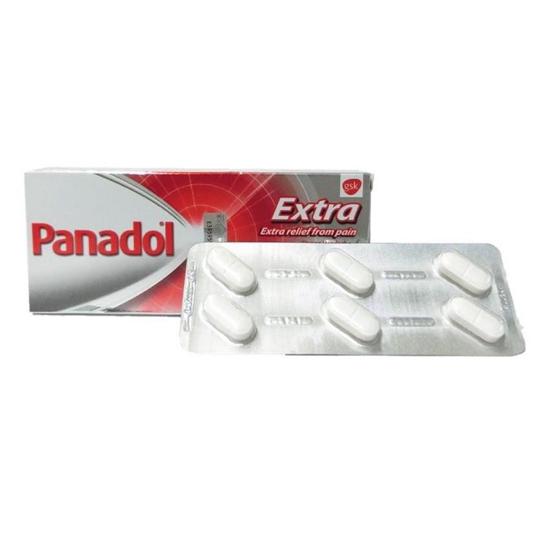 PANADOL Extra 6 Tablets - 1 STRIP | Shopee Malaysia