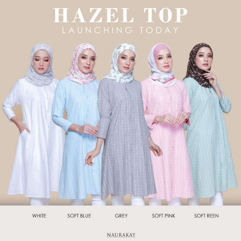 HAZEL TOP (LOOSE AND LONG TOP) | Shopee Malaysia