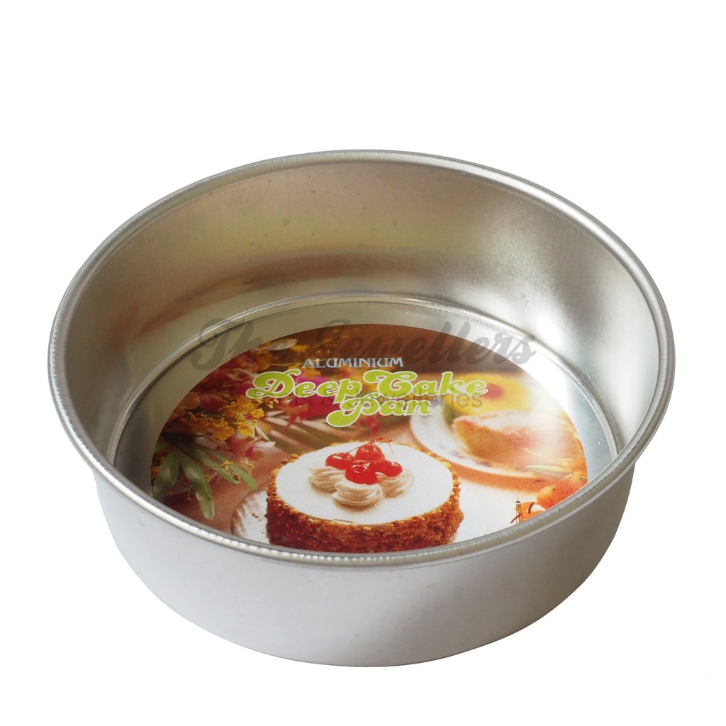 💥READY STOCK💥Aluminium Deep Round Cake Pan Cake Mould (18cm / 20cm ...