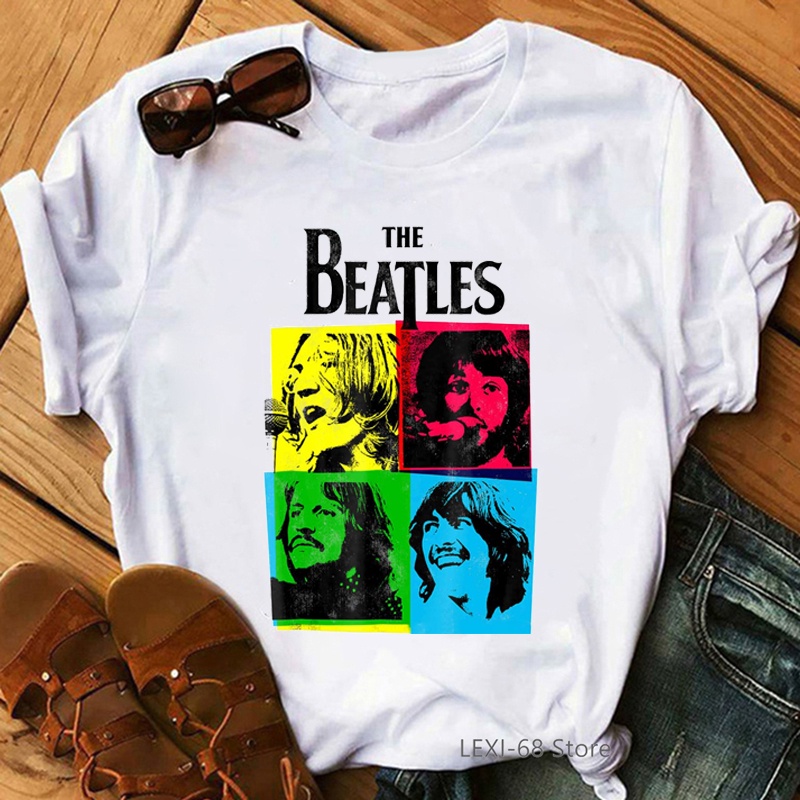 T shirt outlet beatles femme