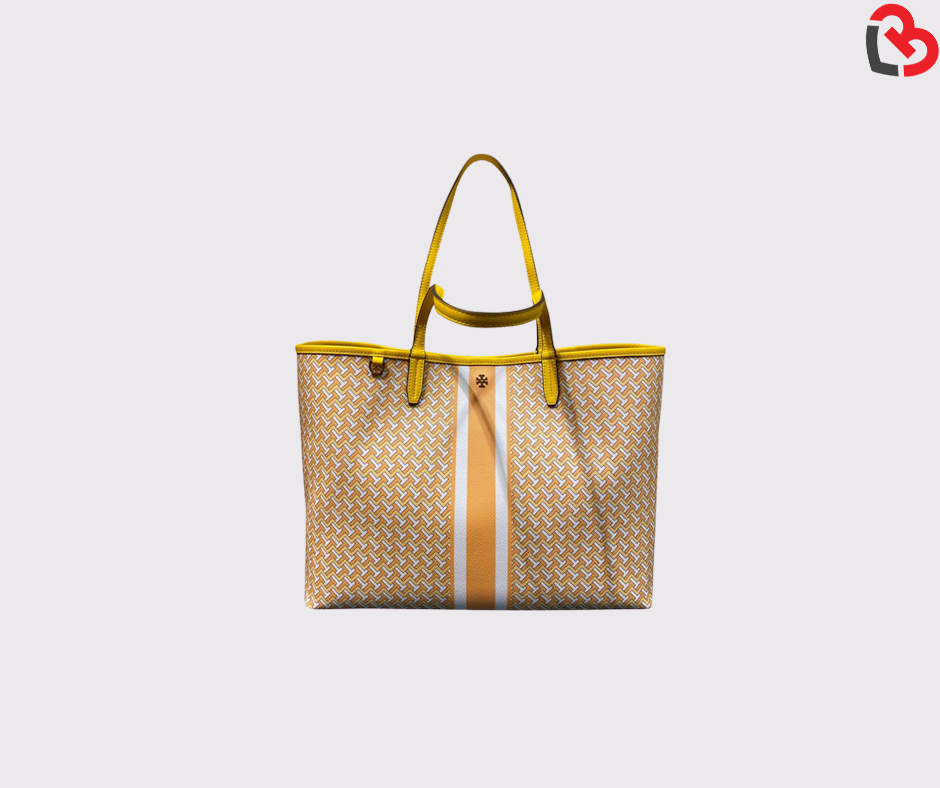 Tory burch tile t link online tote