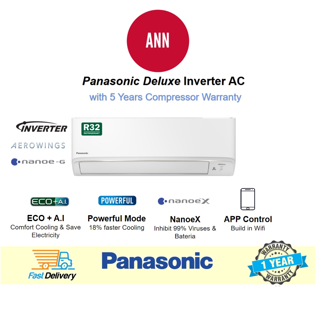 panasonic ac nanoe x price