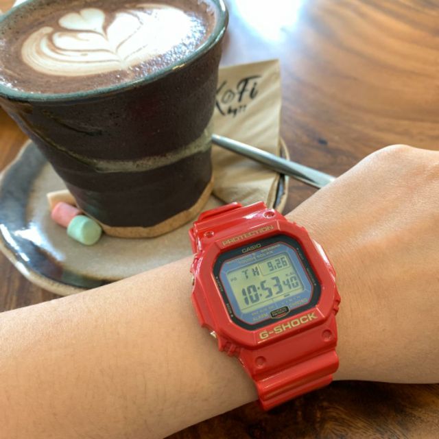 G shock petak merah sale