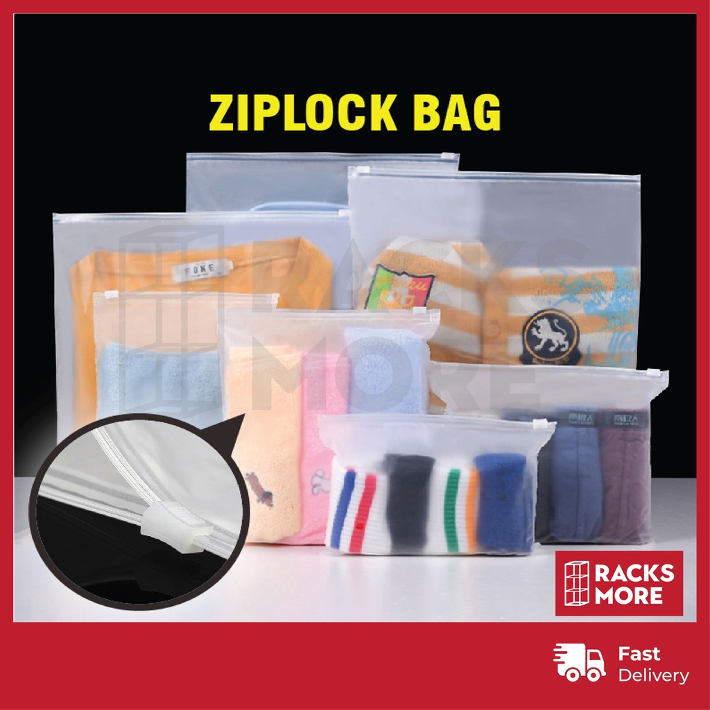 Zipper deals bag plastik