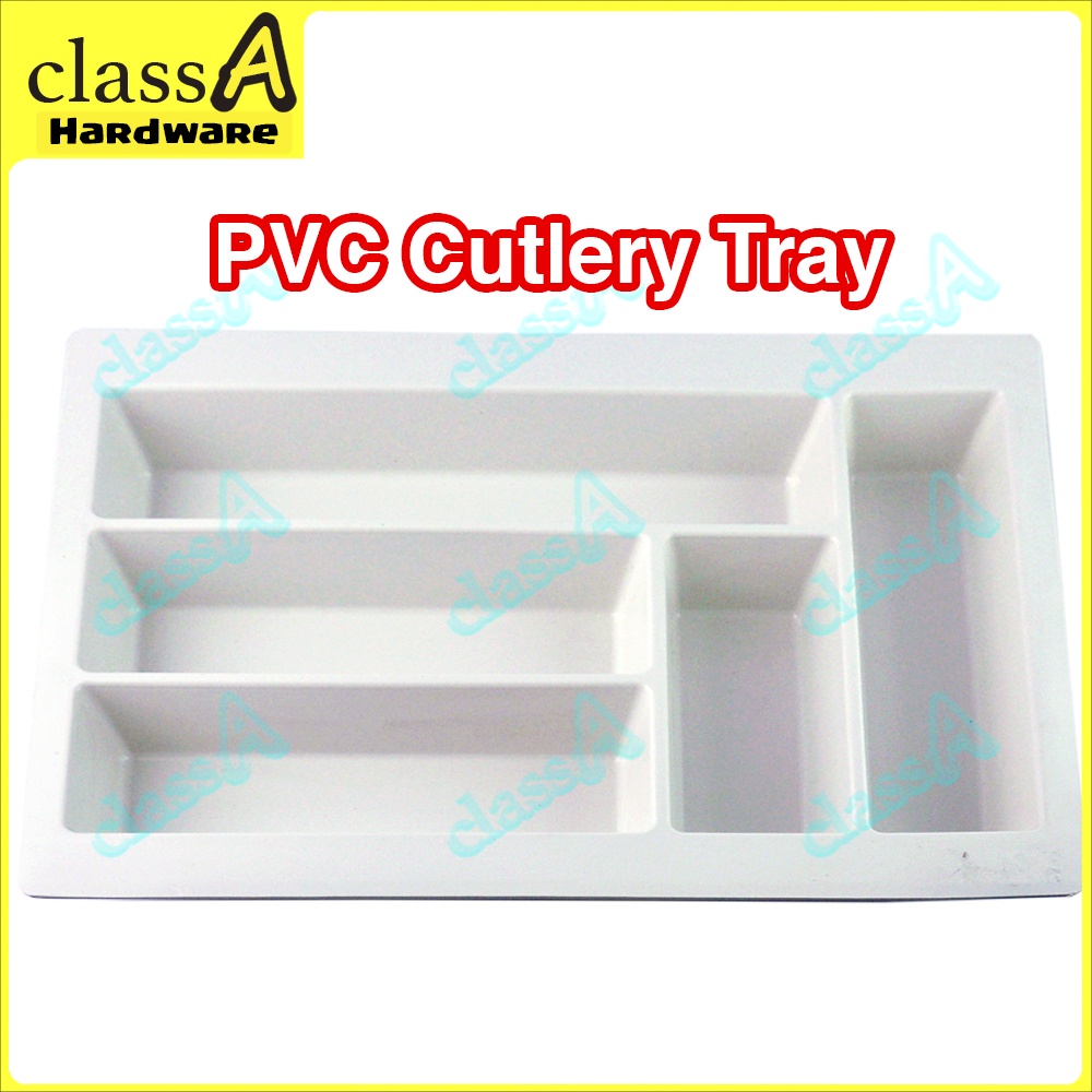 ClassAHW PVC Spoon Fork Chopstick Tray Kitchen Drawer Cutlery Tray Sudu ...