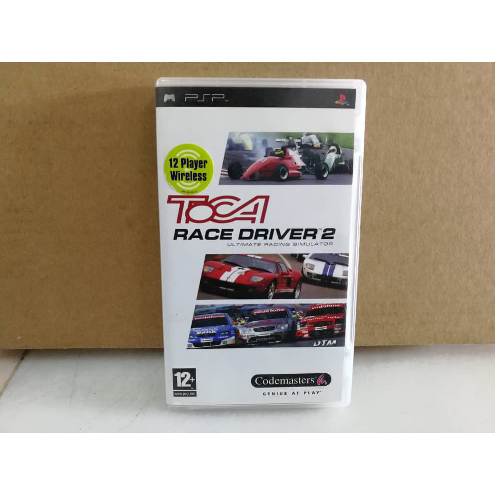 (Used) PSP Toca Race Driver 2 Original UMD Shopee Malaysia