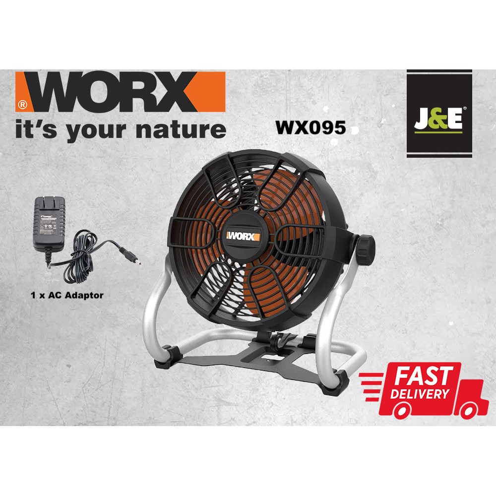 Worx cordless fan sale