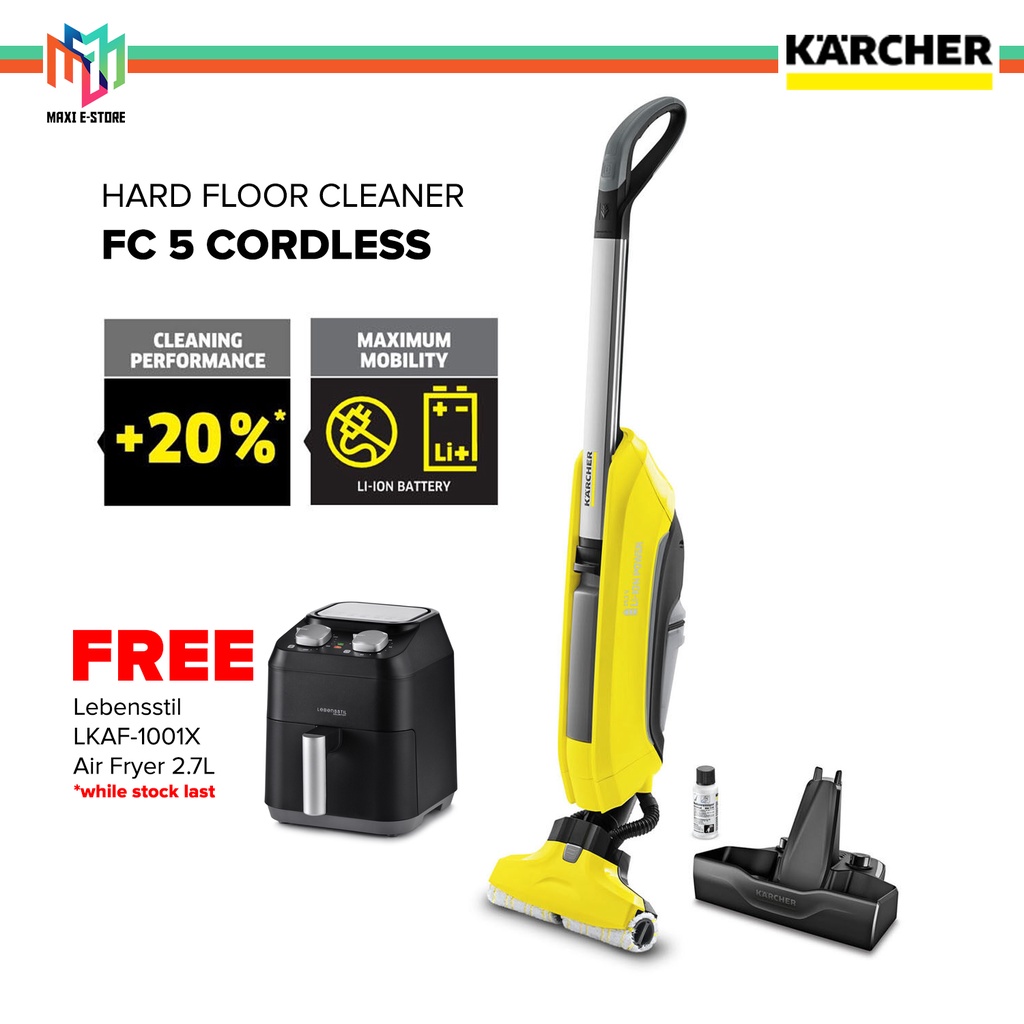 Karcher 1.055-601.0 FC 5 Cordless Hard Floor Cleaner 2 in 1 Vacuum Cleaner  - FC5 / 10556010
