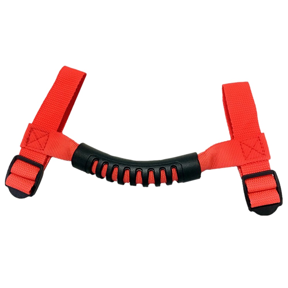 Rugged Ridge Car Grab Handle Rear Side Handle Bar Roll Grips Holder