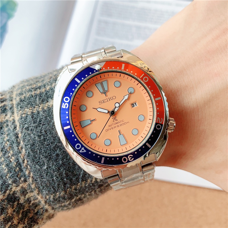 New Fashion Seiko Men's Premium Quartz Watch Single Date Pointer Dial ...