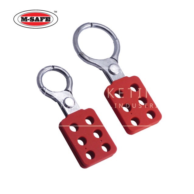 MSAFE SAFETY ALUMINIUM LOCKOUT HASPS / MULTIPLE PADLOCK LOCKOUT HASP