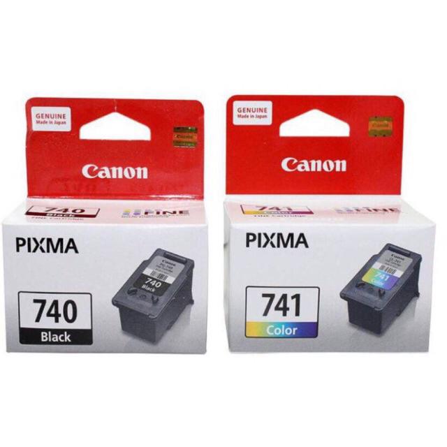 Ori Canon PG-740 & CL-741 Ink Cartridge For Canon Pixma MX 377/397/437 ...